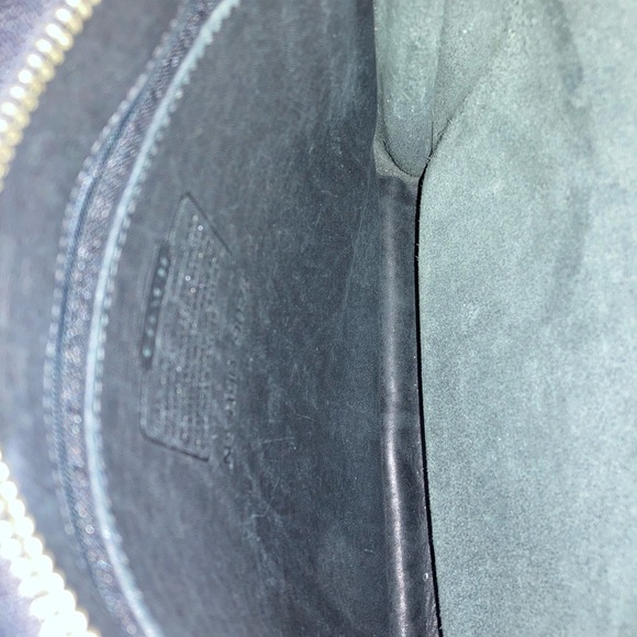 Vintage leather coach bag - Picture 8 of 13